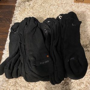 New Nike socks no show large. 18 pairs total